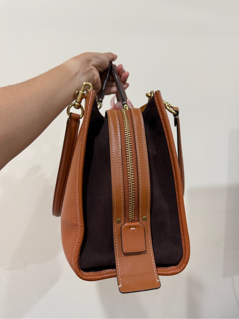 COACH ROGUE 30 SADDLE/AMBER - Picture 4 of 10